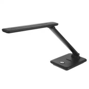 LED galda lampa MACLEAN MCE614B — regulējama, aptumšojama, 9W, 3000K/4500K/6500K, melna