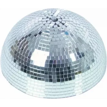Eurolite Mirror Half Sphere 30 cm EUROLITE — dekoratīvs puslodes spogulis apgaismojumam un efektiem