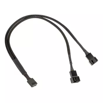 Kolink PWM ventilatora sadalītāja kabelis 1-uz-2, 35 cm pīts melns (PGW-AC-KOL-111)