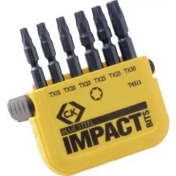 C.K. Bit-Set 6-gab. TORX ar vērpes kontroli (T4513)