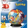 Ravensburger Pokemon 3D puzle 72 gab. Karikatūras