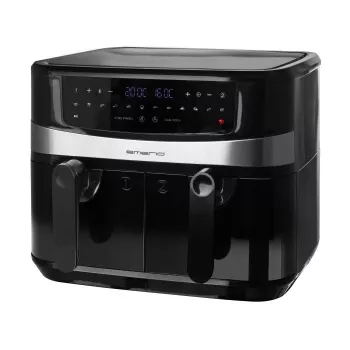 Karstā gaisa fritieris Emerio AF-126672.4 9 L Divkameru 2400 W Melns