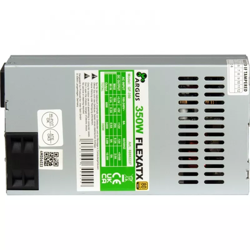 Inter-Tech GF-350 BULK barošanas bloks 350W Flex ATX - PC/servera barošanas bloks - ATX (88882237)