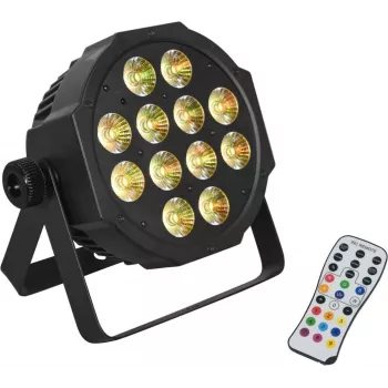 LED grīdas gaisma EUROLITE SLS-12 QCL 12x4W RGBW — 12x4W RGBW gaismeklis, QCL LED