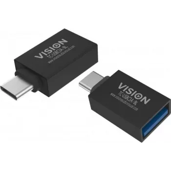 Pārejas savienotājs USB C uz USB 3.0 A Vision TC-USBC3A/BL