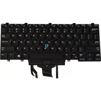Vadu USB tastatūra ar fona apgaismojumu Dell Latitude D19TR