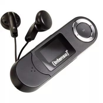 Intenso Music Walker - Digitālais atskaņotājs - 16 GB - Melns