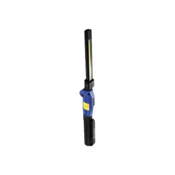 Rokas darba gaisma Varta Work Flex Black LED, 100 lm, iebūvēts akumulators, 6 h, alumīnijs/nilons/PC/gumija, 120 mm