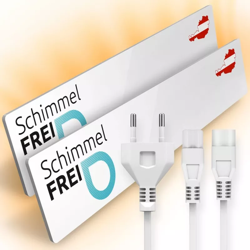 Mould Prevention Strip Technaxx Schimmel Dry Set of 2 M1 + M2