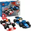 LEGO CITY 60464 F1 - Williams Racing un Haas F1 sacīkšu mašīnas