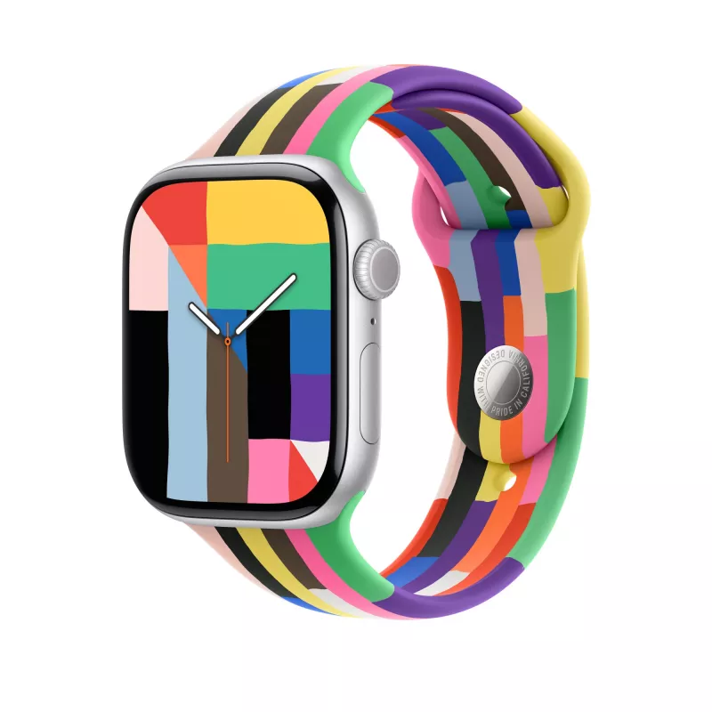Apple MDWF4ZM/A Prīda izdevuma sporta siksniņa Apple Watch, daudzkrāsaina, fluoroelastomērs