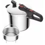 Spiediena katls Tefal Secure 8 L – katls uz plīts, 8 litru tilpums, drošības vāks