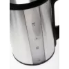 Adler AD 1216 elektriskā tējkanna 1.7 L Melna, Sudraba 2200 W