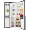 Gorenje HZF55082 NRS917E41XWD G400 Brīvstāvošs Amerikāņu stila ledusskapis, Pelēks, 2 durvis, Skārienvadība, LED