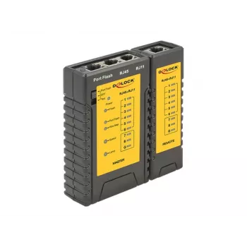 Delock Kabeļu testeris + Portfinder - Tīkla testeru komplekts (86407)