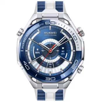 Huawei Ultimate 2 3.81 cm (1.5 collu) LTPO digitālais displejs 466 x 466 pikseļi Zils Wi-Fi GPS (satelīts)