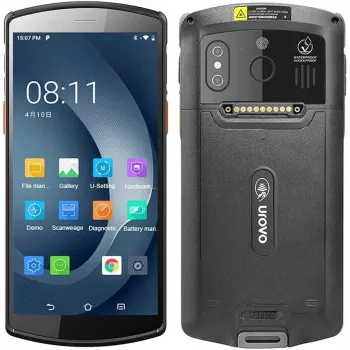 Urovo DT50S - 5,7 collu displejs, Android 11 GMS+AER, 2D skeneris, 4GB/64GB, astoņkodolu procesors