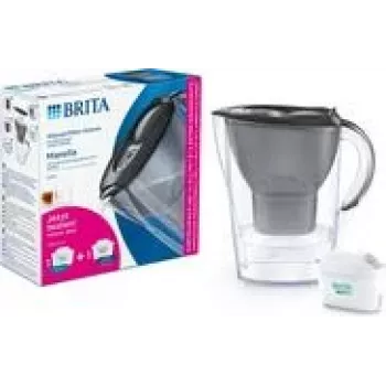 Ūdens filtra krūze BRITA Marella Graphite ar 1 ALL-in-1 kasetni un 1 Extra Lime kasetni