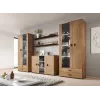 Cama sideboard 120 cm SOHO S7 lefkas oak/Melns
