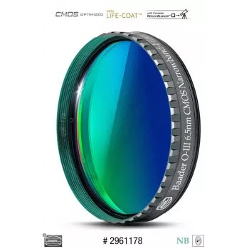 Beta 2 collu O-III šaurjoslas filtrs 6,5 nm astrofotogrāfijai