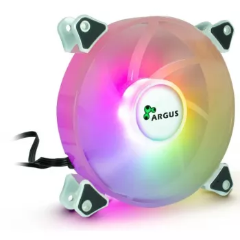 INTER-TECH Argus RGB-Fan Set RS-06 120mm 3 komplekts Balts ARGB ar kontrolieri