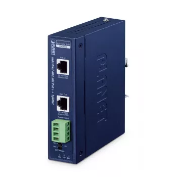 PLANET IPOE-176S Industriālais 802.3bt PoE++ Sadalītājs 70W 24V