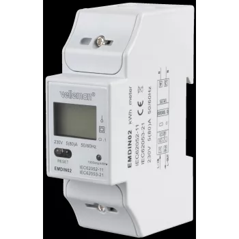 VE EMDIN02 – Enerģijas skaitītājs vienfāzes ar LCD displeju (EMDIN02)