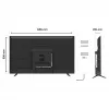 164,0 cm/65 inch (3840x2160) JAPANNEXT JN-IPS650UHD60F 16:9 IPS 60Hz HDMI USB WLAN Skaļrunis Melns