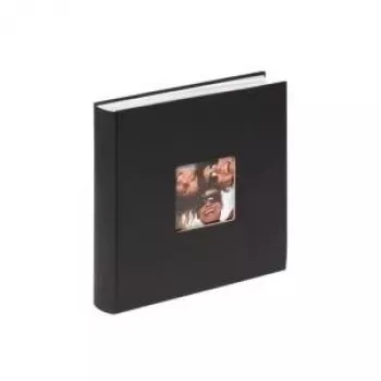Fotoalbums Walther Design Fun FA208B Melns 100 lapām
