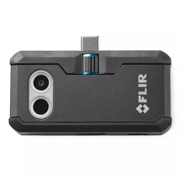 Termālā kamera FLIR FP3IC 160×120 px, 8.7 Hz, NETD 150 mK, -20–400 °C, USB‑C, metāla korpuss