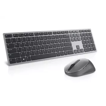 Bezvadu tastatūras un peles komplekts Dell KM7321W Titan Grey ar baterijām