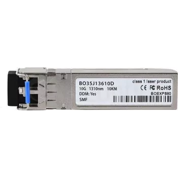 BlueOptics OM-SFP+-10gigabit-single-10KM-BO SFP+ raiduztvērējs, 10GBASE-LR, vienmodas LC-Duplex, 10 km