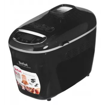 Maizes cepējs Tefal PF611838 — 1600 W, 1.5 kg, 19 programmas, skārienvadība, melns