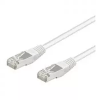 Wentronic Goobay CAT 5e Patch kabelis, SF/UTP, balts, 50 m - CCA vara maisījums (93487)