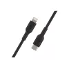 Belkin CAA003BT1MBK Lightning kabelis 1 m Melns