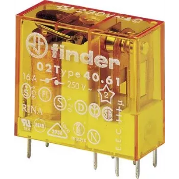 Finder PCB jaudas relejs 230 VAC 1,2 VA (40.61.8.230.4000)