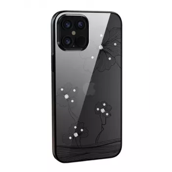 Aizsargmaciņš Devia Crystal Flora iPhone 12 mini — melns
