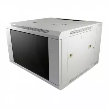 ALLNET SMB6606 Pelēks servera skapis, 23 kg, kompakts tīkla/servera korpuss
