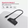 UNITEK Y-1096A USB-C uz SATA III adapteris 2,5 collu HDD/SSD diskiem