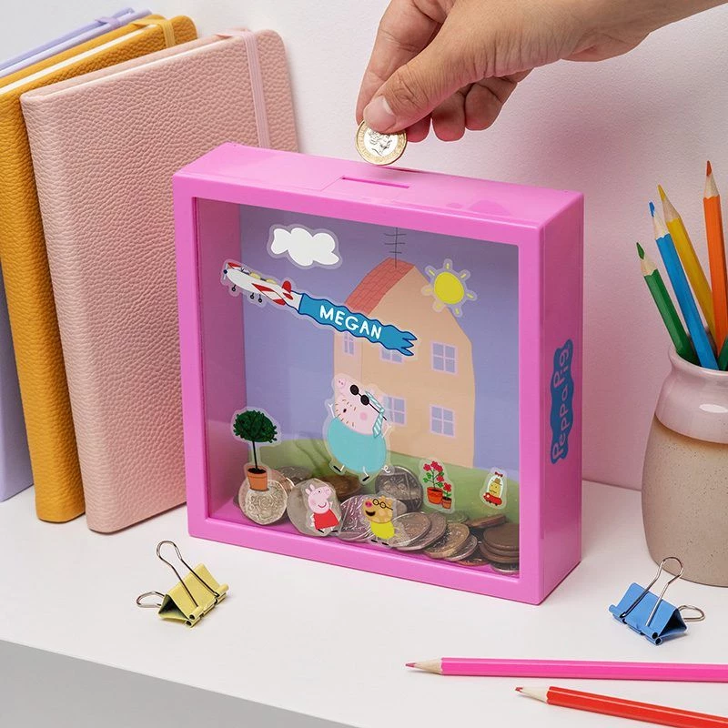 Krājkasīte Paladone Peppa Pig Frame Design PP12785PP – bērnu krājkasīte