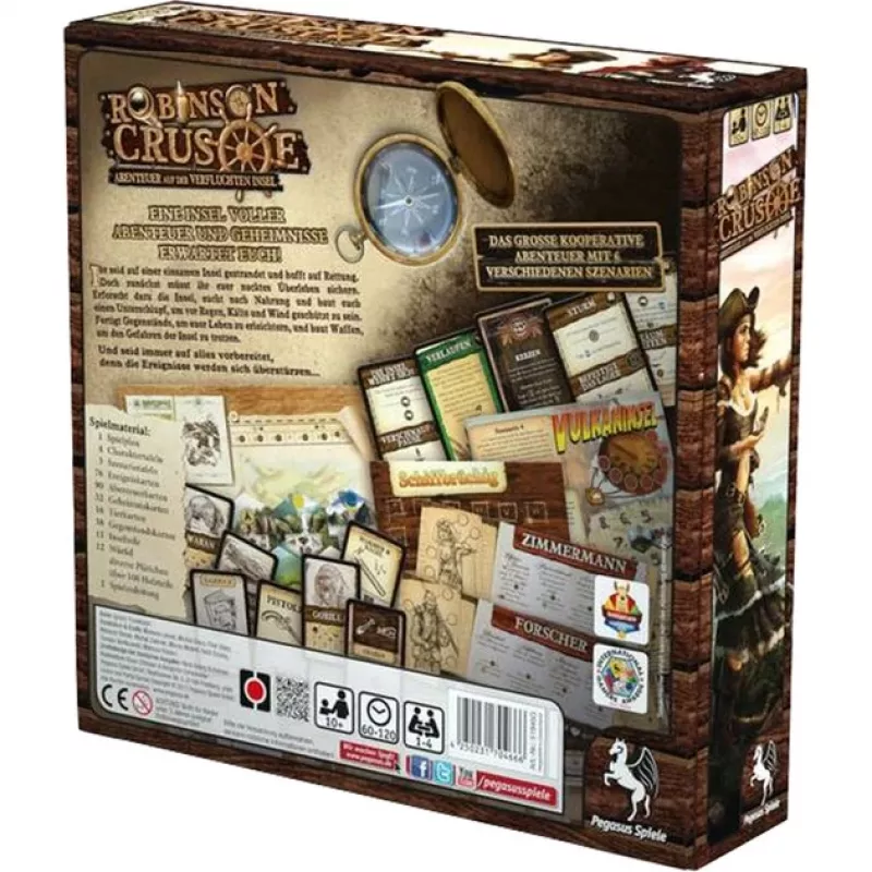 Galda spēle Robinson Crusoe – Piedzīvojums uz Nolādētās Salas