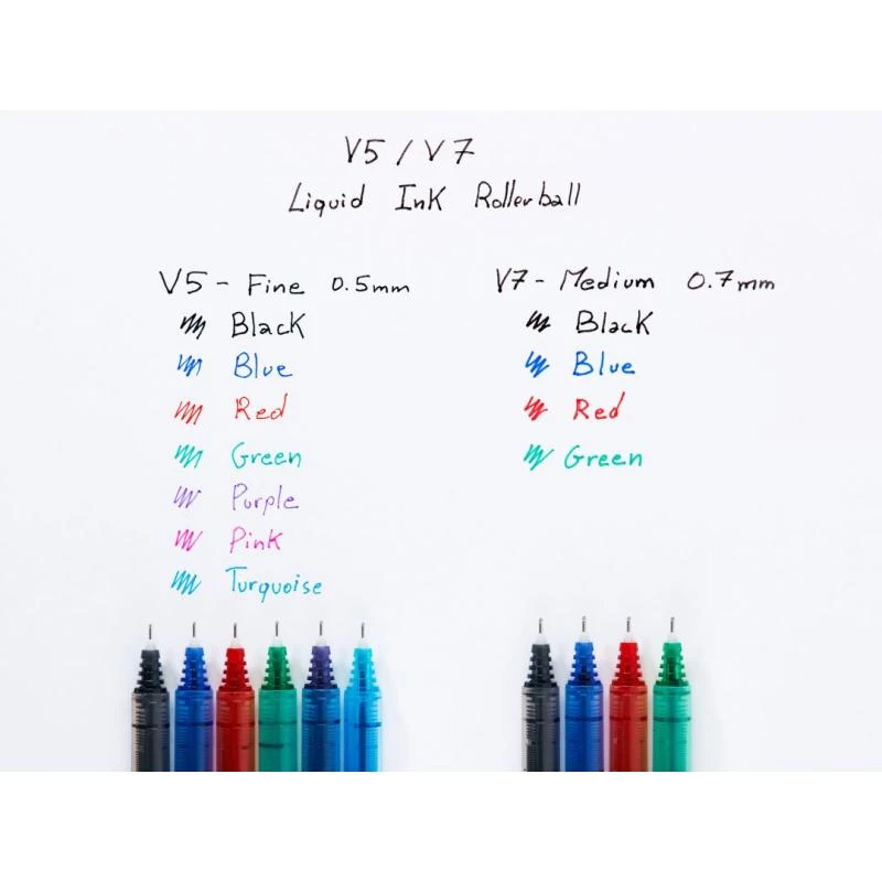 Pilot V5 HiTec Blue 0.5 mm 12 gab.