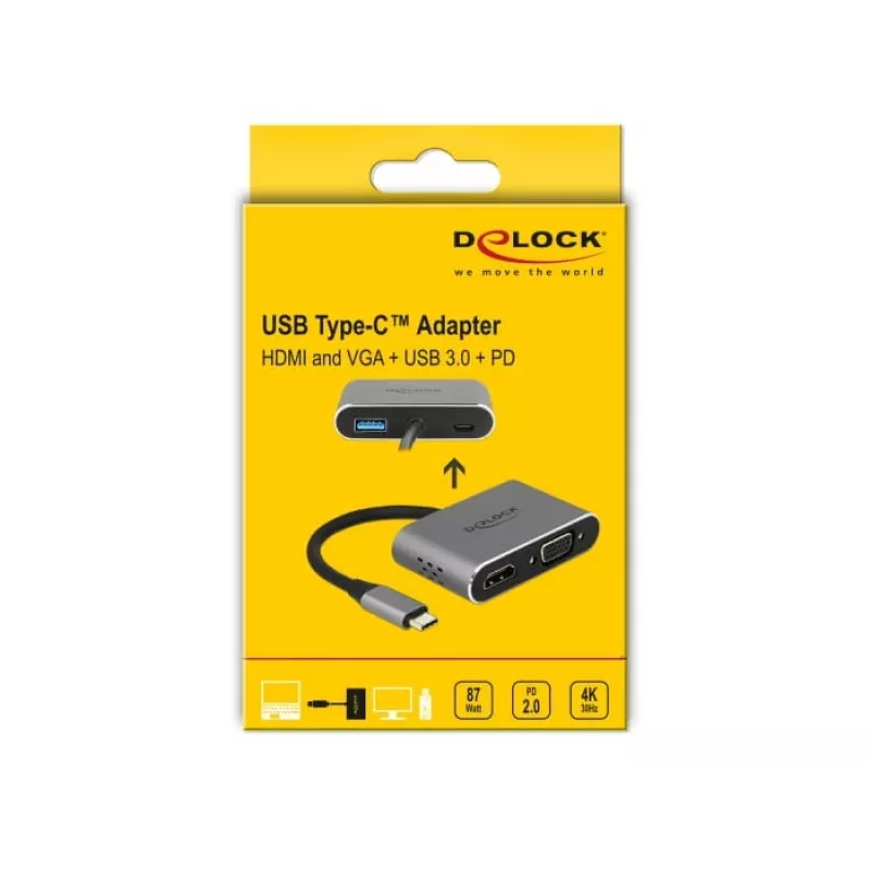 Doku klēpjdatoram DeLOCK 64074