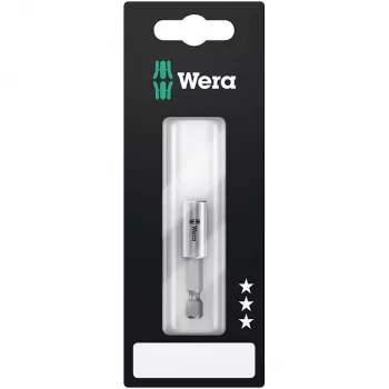 Wera 899/4/1 SB 1/4 inch sešstūra uzgaļu turētājs, nerūsējošais tērauds, 50 mm