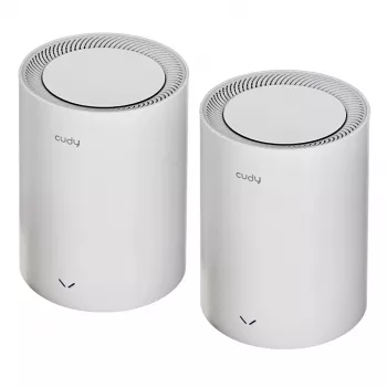Mesh sistēma Cudy M3600 Divu joslu Wi‑Fi 7 2882 Mbit/s, 2 komplektā, 4 antenas, 3x LAN, 512 MB RAM, 2 GHz CPU
