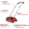Einhell GC-SC 36/31 Li-Solo bezvadu zāliena skarifikators, 36 V (2x18 V), 35 cm darba platums