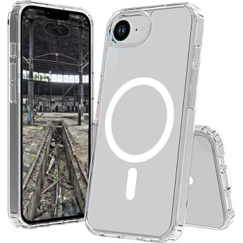 Mobilā telefona maciņš jt berlin Pankow Clear Apple iPhone 16E, līdz 15,4 cm (6,06 collas), caurspīdīgs