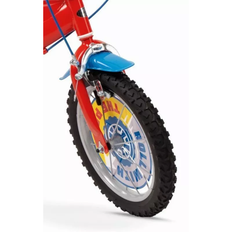 Bērnu velosipēds 14 collu Paw Patrol sarkans 1478 zēns NEW TOIMSA