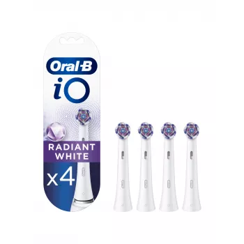 Oral-B iO Radiant EB4 zobu birstes galviņas — 4 iepakojums