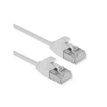 ROLINE U/FTP DataCenter Patch Cable Cat.6A (Class EA), LSOH, plāns, Pelēks, 3 m (21.15.3306)